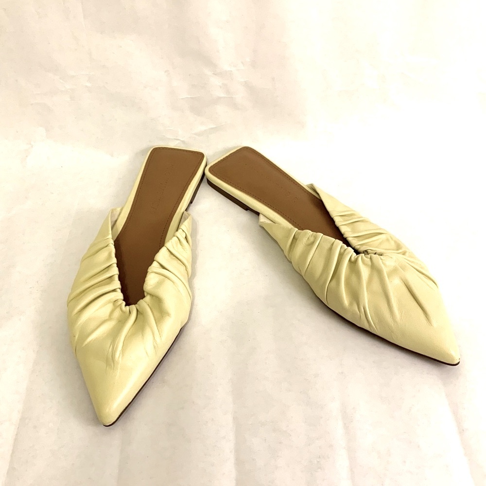 Who What Wear Dory Pointed Toe Ruched Mule Slide 7.5